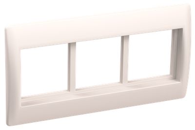 PRIMER Рамка и суппорт на 6 модулей 75мм для кабель-каналов 100х40 и 100х60 белый IEK