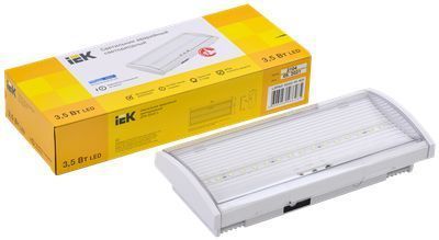 Светильник аварийный ДПА 5040-1 постоянный 1ч IP54 IEK