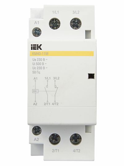 Контактор модульный КМ40-11М AC IEK