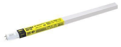 Лампа светодиодная T8 линейная 20Вт 2000Лм 230В 4000К 1200мм G13 IEK