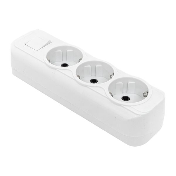 Колодка 3 гн. 16А 3,5кВт c выкл. с/з Эксперт EKF PROxima