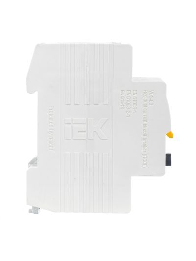 Выключатель дифференциальный (УЗО) ВД1-63 2Р 32А 100мА IEK