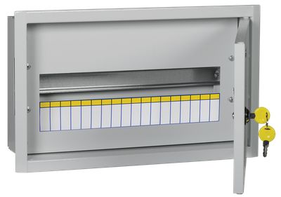 TITAN 3 Корпус металлический ЩРв-18 (265х440х120мм) IP31 IEK