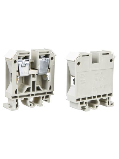 Зажим наборный ЗНИ-35мм2 (JXB125А) серый IEK