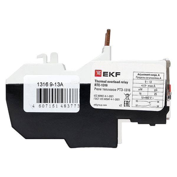 Реле тепловое РТЭ-1316 9-13А EKF PROxima