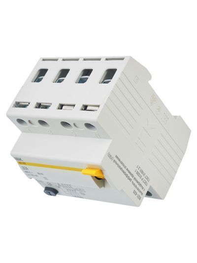 Выключатель дифференциальный (УЗО) ВД1-63S 4Р 32А 100мА IEK