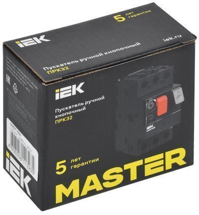 Пускатель ПРК32-14 In=14А Ir=9-14А Ue 660В MASTER IEK