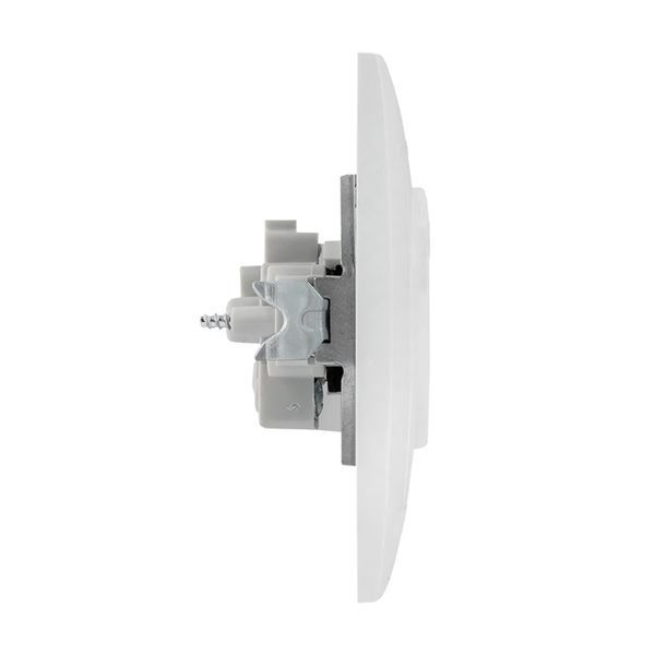 Валенсия розетка 1-местная б/з 10А белая с защ. штор. EKF PROxima