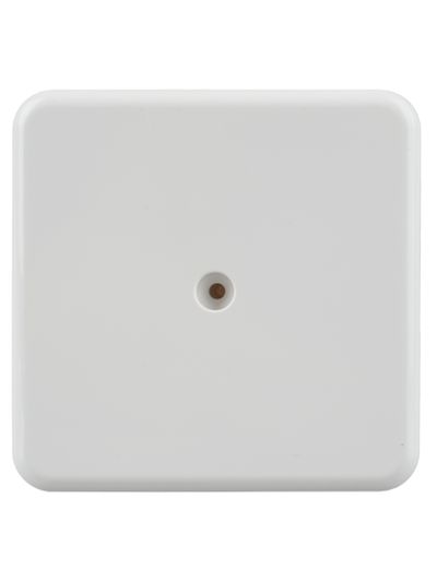 Коробка распаячная КМ41212-01 для открытой проводки безгалогенная (HF) 75х75х20мм белая (6 клемм 6мм2) IEK