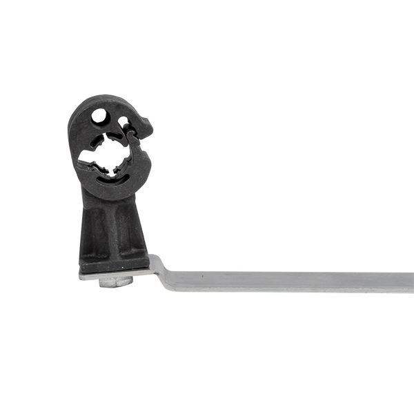 Держатель под черепицу с крючком с пластиковым фиксатором L=415 мм CZ EKF PROxima