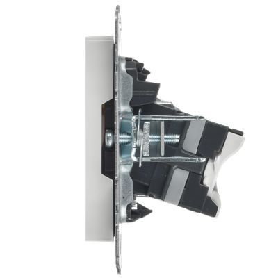 BRITE Розетка двойная TV+RJ45 кат.5E РТВ/РК12-БрБ белый IEK