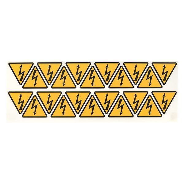 Наклейка "Молния" (50x50x50) EKF PROxima