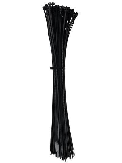 Хомут 3,6х350мм нейлон черный (100шт) IEK