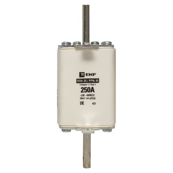 Плавкая вставка ППН-35 250/250А габарит 1 EKF