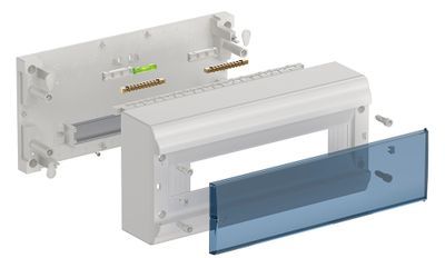 PRIME Корпус пластиковый ЩРН-П-18 модулей навесной белый IP41 IEK