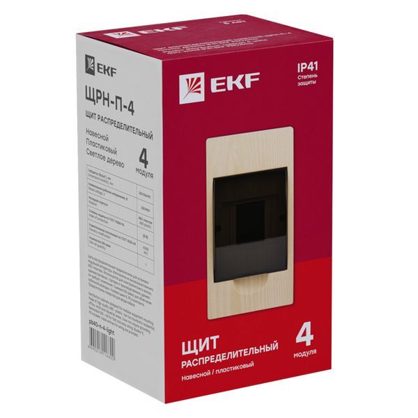 ЩРН-П- 4 светлое дерево IP41 PROXIMA EKF