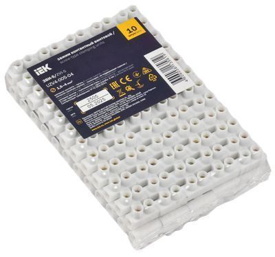 Зажим контактный винтовой ЗВИ-5 н/г 1,5-4мм2 12пар IEK