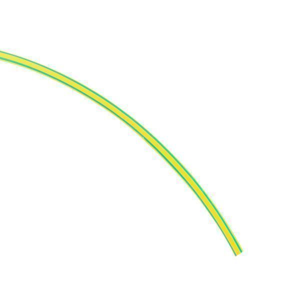 Термоусаживаемая трубка ТУТ нг 6/3 жел-зел рулон EKF PROxima