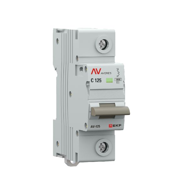 Выключатель автоматический AV-125 1P 125A (C) 10kA EKF AVERES