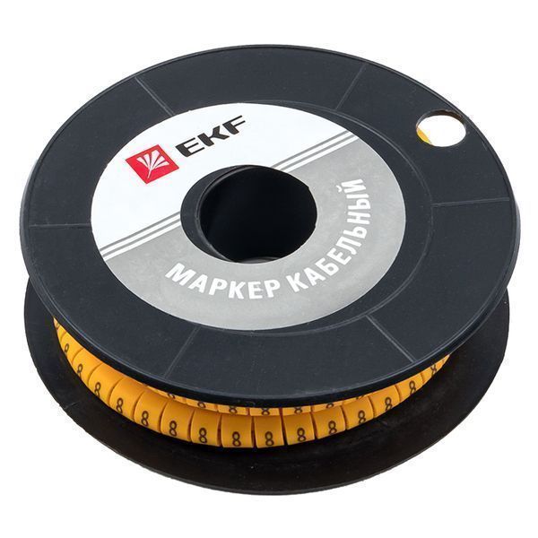 Маркер кабельный 1,5 мм2 "8" (1000 шт.) (ЕС-0) EKF PROxima