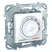 SCH  Unica  Бел.  Термостат электр. тепл. пола 10А с/датчиком  IP20 СП MGU5.503.18ZD (вывод из прода