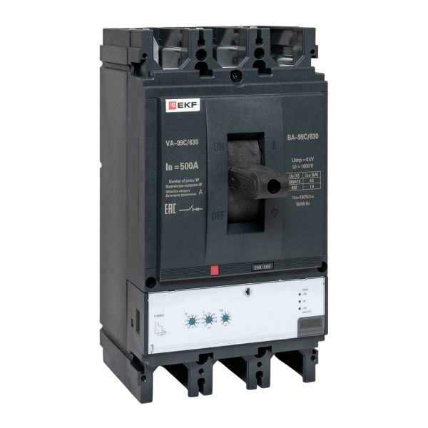 Выключатель автоматический ВА-99C 630/500А 3P 45кА EKF