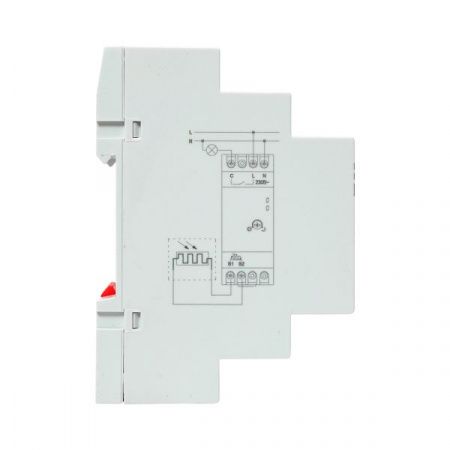 Фотореле на DIN-рейку с выносным датчиком (ФР) 2-100Лк 25А 3000Вт EKF PROxima