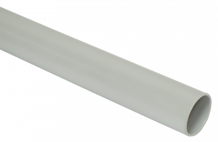 Труба гладкая жесткая ПВХ d=25мм серая 3м (60м/компл) IEK