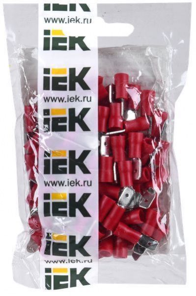 Разъем РпИп 1,25-5-0,8 плоский (100шт/упак) IEK