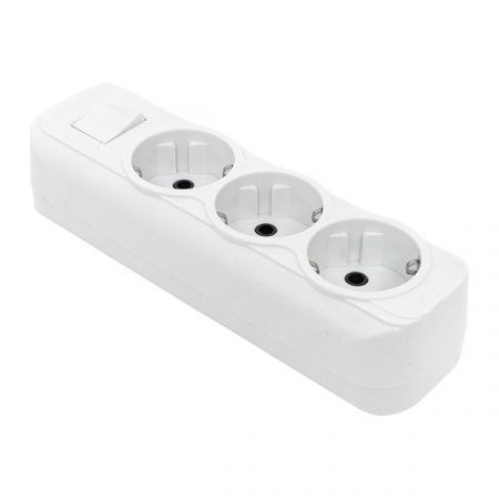 Колодка 3 гн. 16А 3,5кВт c выкл. с/з Эксперт EKF PROxima