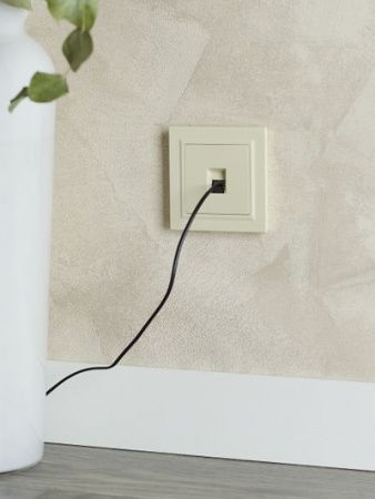 BRITE Розетка компьютерная RJ45 кат.5E РК10-БрКр бежевый IEK