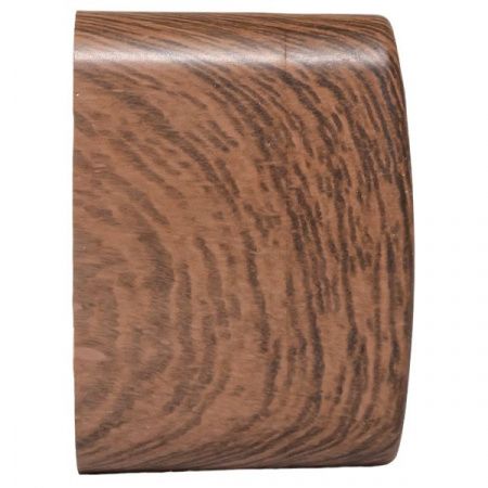 Розетка 2-местная ОП Минск 16А с заземлением тёмное дерево EKF