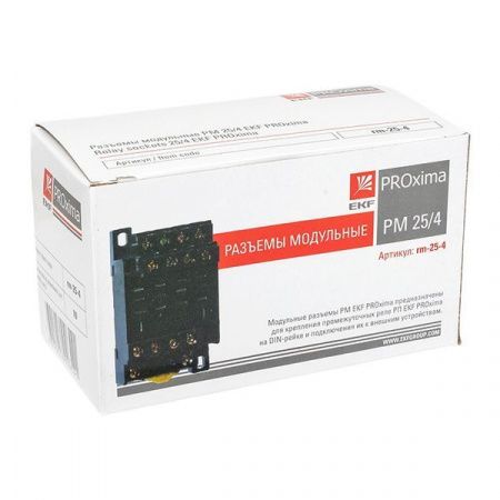 Разъем модульный РМ 25/4 EKF PROxima