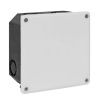 Коробка распределительная КМТ-010-006 с крышкой для твердых стен (107x107x50) с саморезами IP20 EKF PROxima