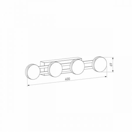 Бра Eurosvet Tapioca 90332/4