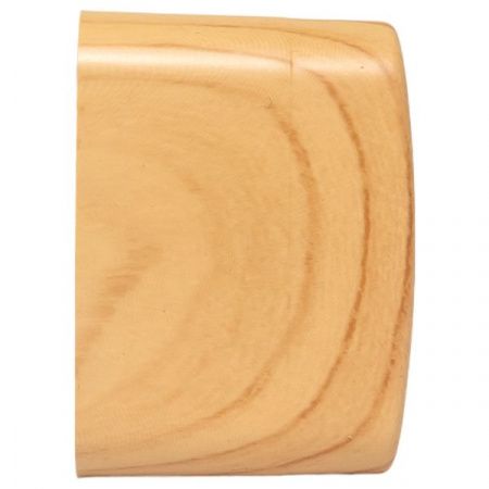 Розетка 2-местная ОП Минск 16А с заземлением светлое дерево EKF