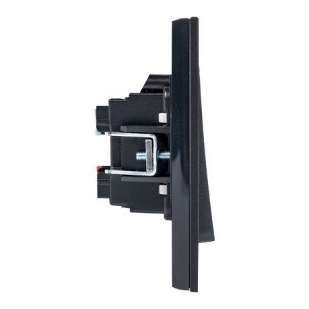 Стокгольм Механизм Выключателя 2-кл. 10А автоматические клеммы черный EKF PROxima