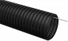 Труба гофрированная ПНД d=50мм с зондом черная (15м) IEK