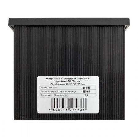 Амперметр AD-961 цифровой на панель (96x96) однофазный EKF PROxima