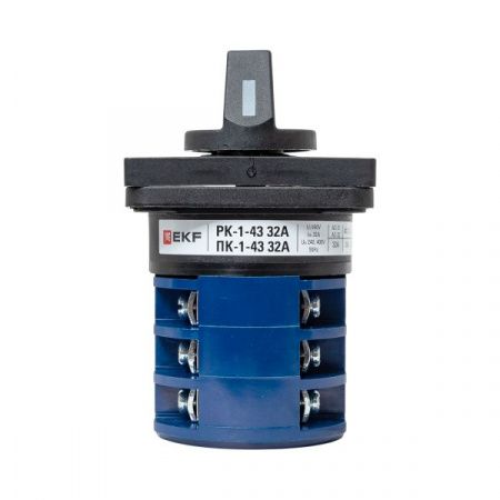 Переключатель кулачковый ПК-1-43 32А 3P "1-0-2" EKF PROxima