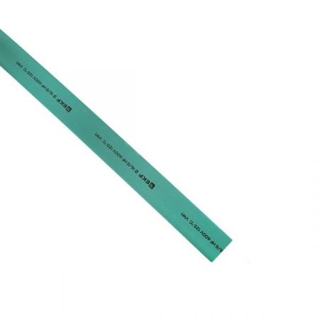 Термоусаживаемая трубка ТУТ нг 16/8 зелёная рулон EKF PROxima