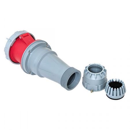 Розетка переносная 2442 3Р+РЕ 125А 380В IP67 EKF PROxima