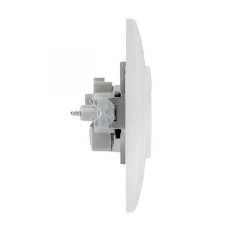 Валенсия розетка 1-местная б/з 10А белая с защ. штор. EKF PROxima