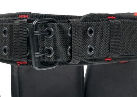 Сумка-пояс двухсекционная усиленная с двухшпеньковым ремнем С-12 EKF Professional