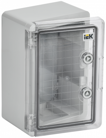 Корпус пластиковый ЩМПп 300х200х130мм прозрачная дверь УХЛ1 IP65 IEK