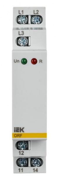 Реле контроля фаз ORF-03 трехфазное 220-460В AC IEK