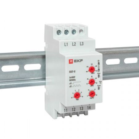 Реле контроля фаз многофункциональное RKF-8 EKF PROxima