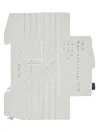 Выключатель дифференциальный (УЗО) ВД1-63 4Р 63А 100мА IEK