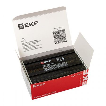 Шина нулевая в корпусе (4x15) EKF PROxima