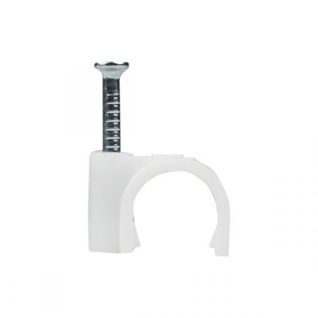 Скоба крепежная круглая (8мм.) (50шт.) EKF PROxima